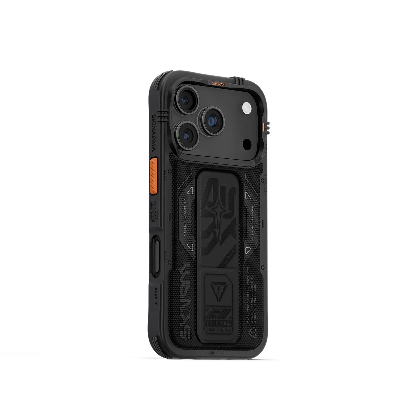 iPhone 17 Pro Uyumlu Kılıf SkinArma Mag-Şarj Özellikli Airbag Tasarımlı Standlı Phantom Kapak