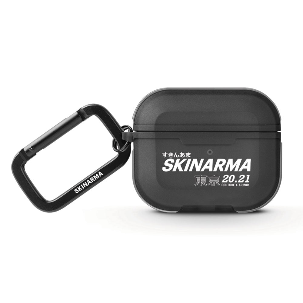 Airpods 3. Nesil Uyumlu Kılıf SkinArma Transparan Mat Tasarım Kinzoku Kılıf