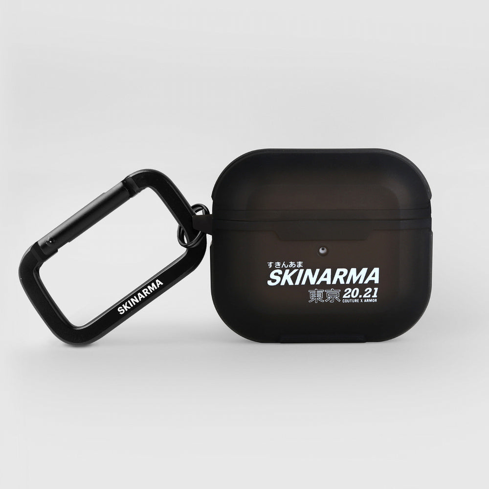 Airpods 3. Nesil Uyumlu Kılıf SkinArma Transparan Mat Tasarım Kinzoku Kılıf