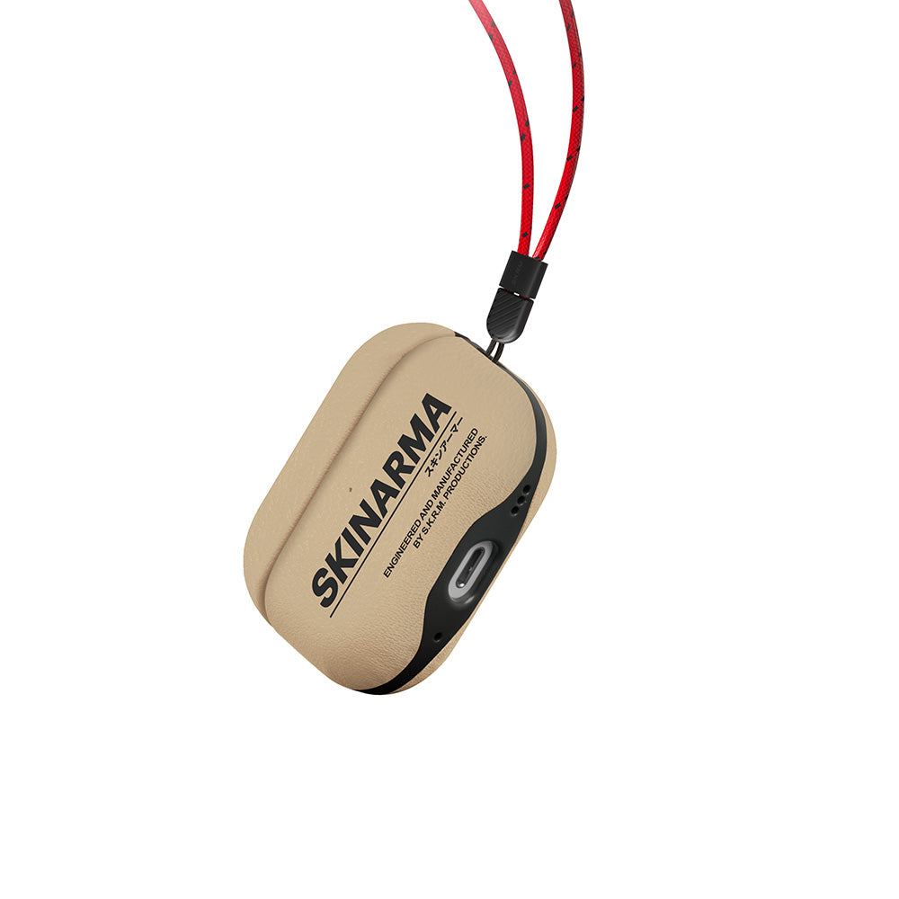Airpods Pro 2 Uyumlu Kılıf SkinArma PU Deri Tasarım Spunk Kılıf