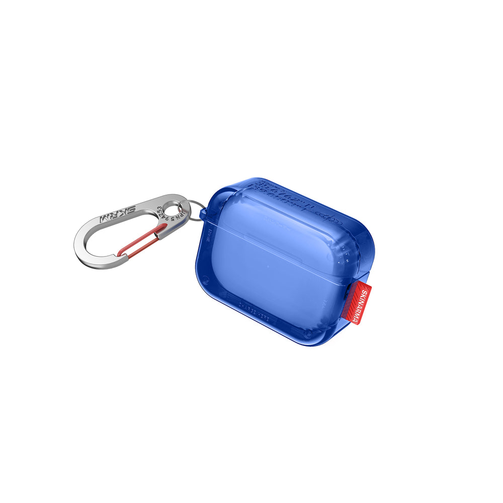 Airpods Pro 2 Uyumlu Kılıf SkinArma Şeffaf Renkli Airbagli Tasarım Saido Kılıf