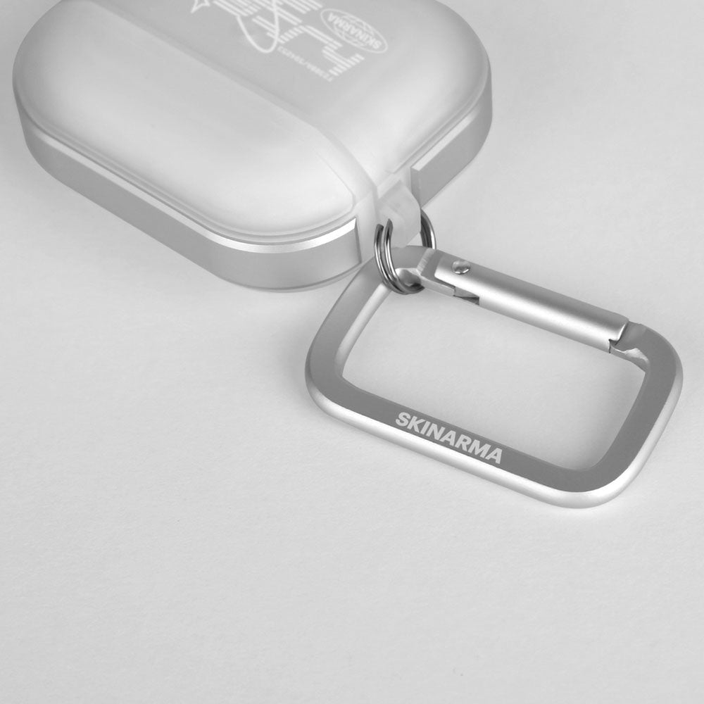 Airpods Pro 2 Uyumlu Kılıf SkinArma Transparan Mat Tasarım Kinzoku Kılıf