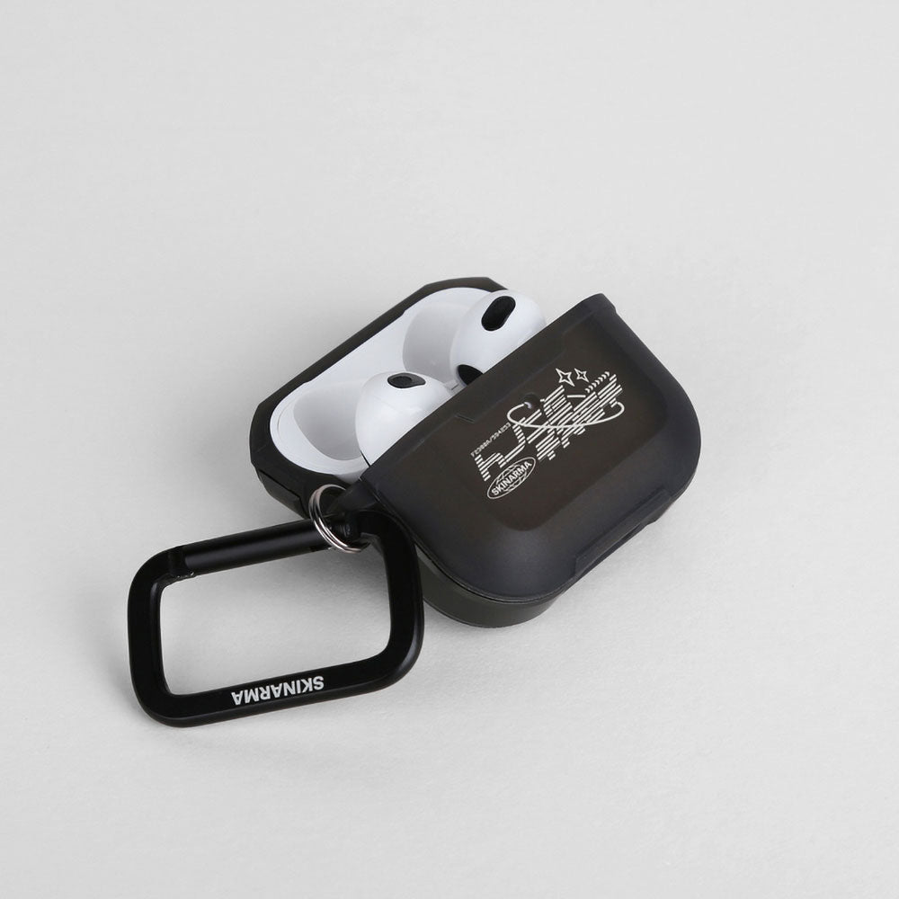 Airpods Pro 2 Uyumlu Kılıf SkinArma Transparan Mat Tasarım Kinzoku Kılıf