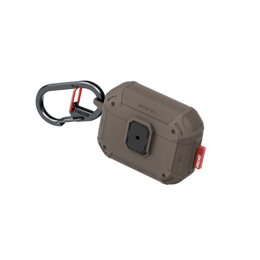 Airpods Pro 3. Nesil Uyumlu Kılıf Airbagli Yivli Köşe Kilit Tasarımlı 360 Derece Koruma Skinarma Mecha LE Kılıf