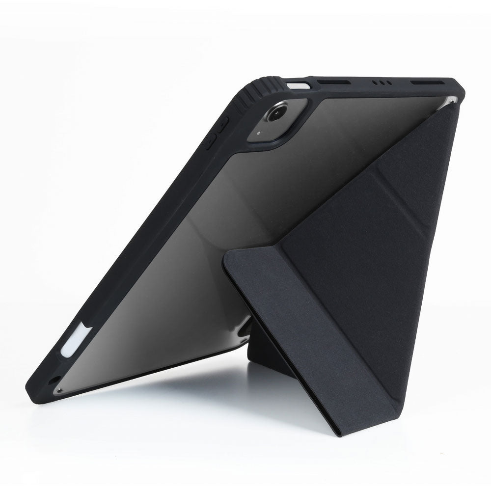 iPad Air 11 2025 M3 Uyumlu Kılıf SkinArma 360 Tam Koruma Airbagli Arkası Şeffaf Standlı Shingoki Kılıf