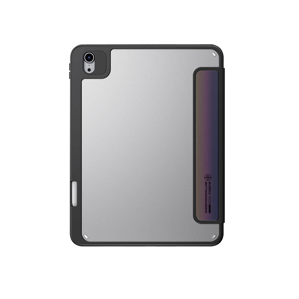 iPad Air 13 2024 Uyumlu Kılıf SkinArma Holografik Tasarımlı Arkası Şeffaf Çıkarılabilir Magnetik Kira Kobai Kılıf