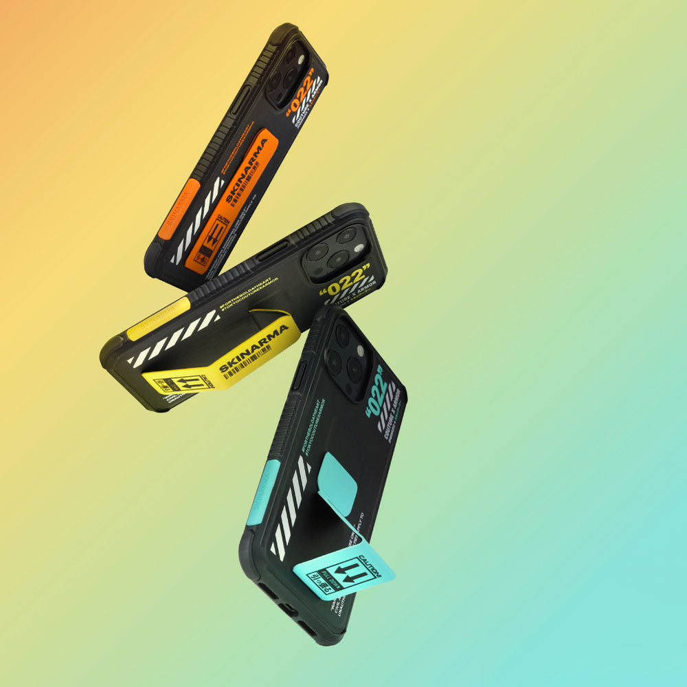 iPhone 12 Uyumlu Kılıf SkinArma Standlı Deri Görünümlü Shingoki Kapak