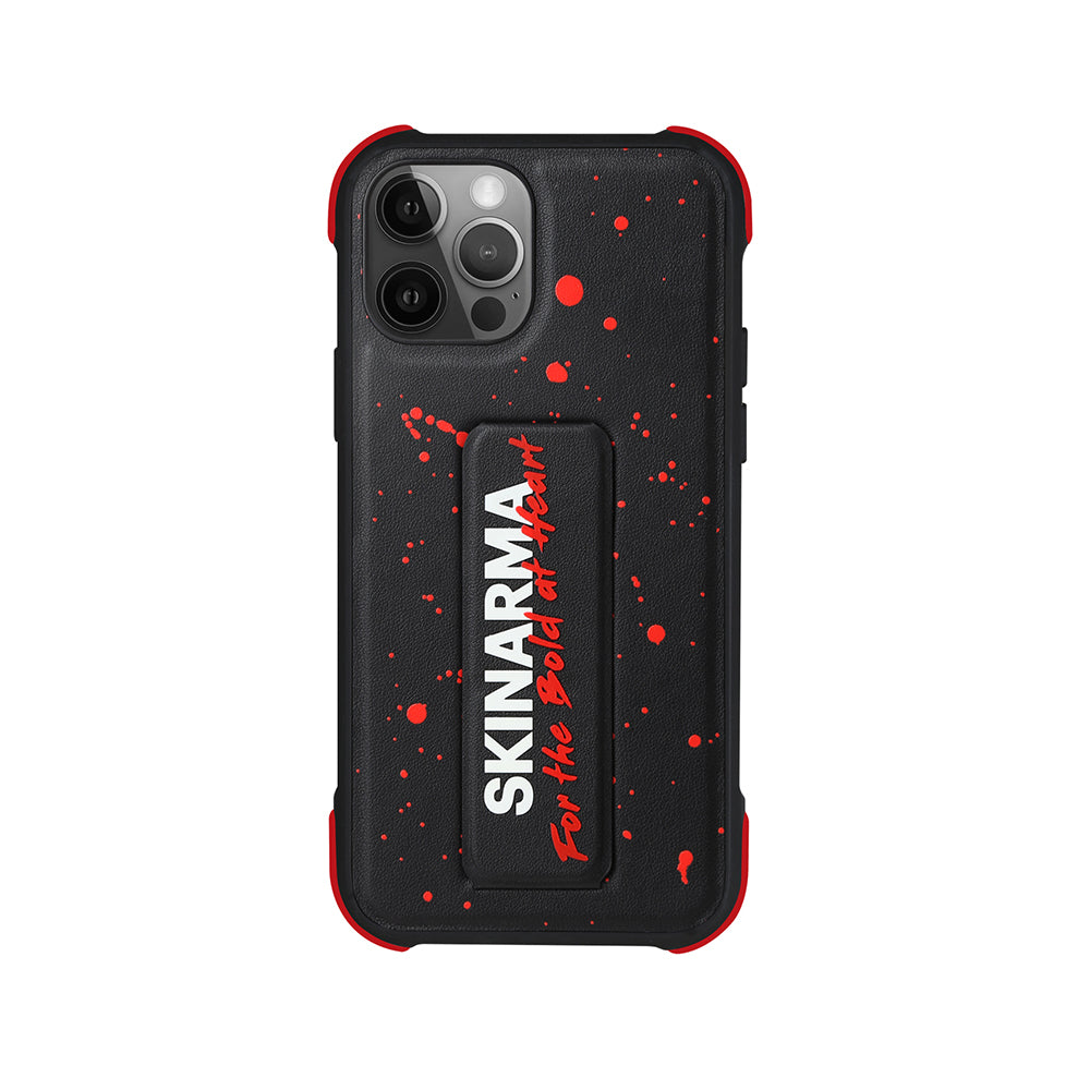 iPhone 12 Pro Max Uyumlu Kılıf SkinArma Standlı Deri Görünümlü Funsha Kapak