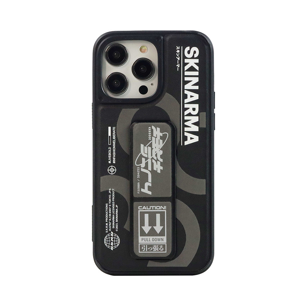 iPhone 14 Pro Uyumlu Kılıf SkinArma Standlı Deri Görünümlü Bango Kapak