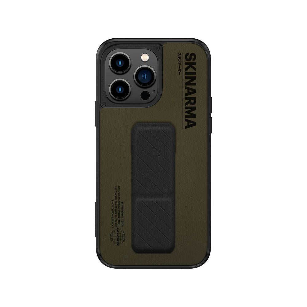 iPhone 14 Pro Max Compatible Case SkinArma Stand Leather Look Gyo Cover
