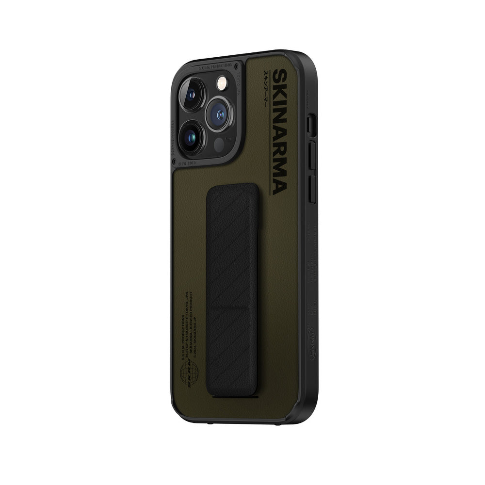 iPhone 14 Pro Max Compatible Case SkinArma Stand Leather Look Gyo Cover