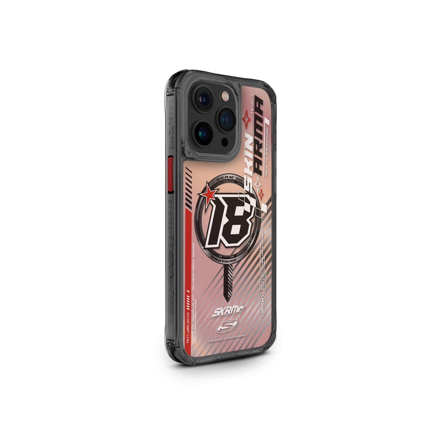 iPhone 15 Pro Uyumlu SkinArma Mag-Şarj Özellikli Sticker Yapıştırmalı Drift Kapak