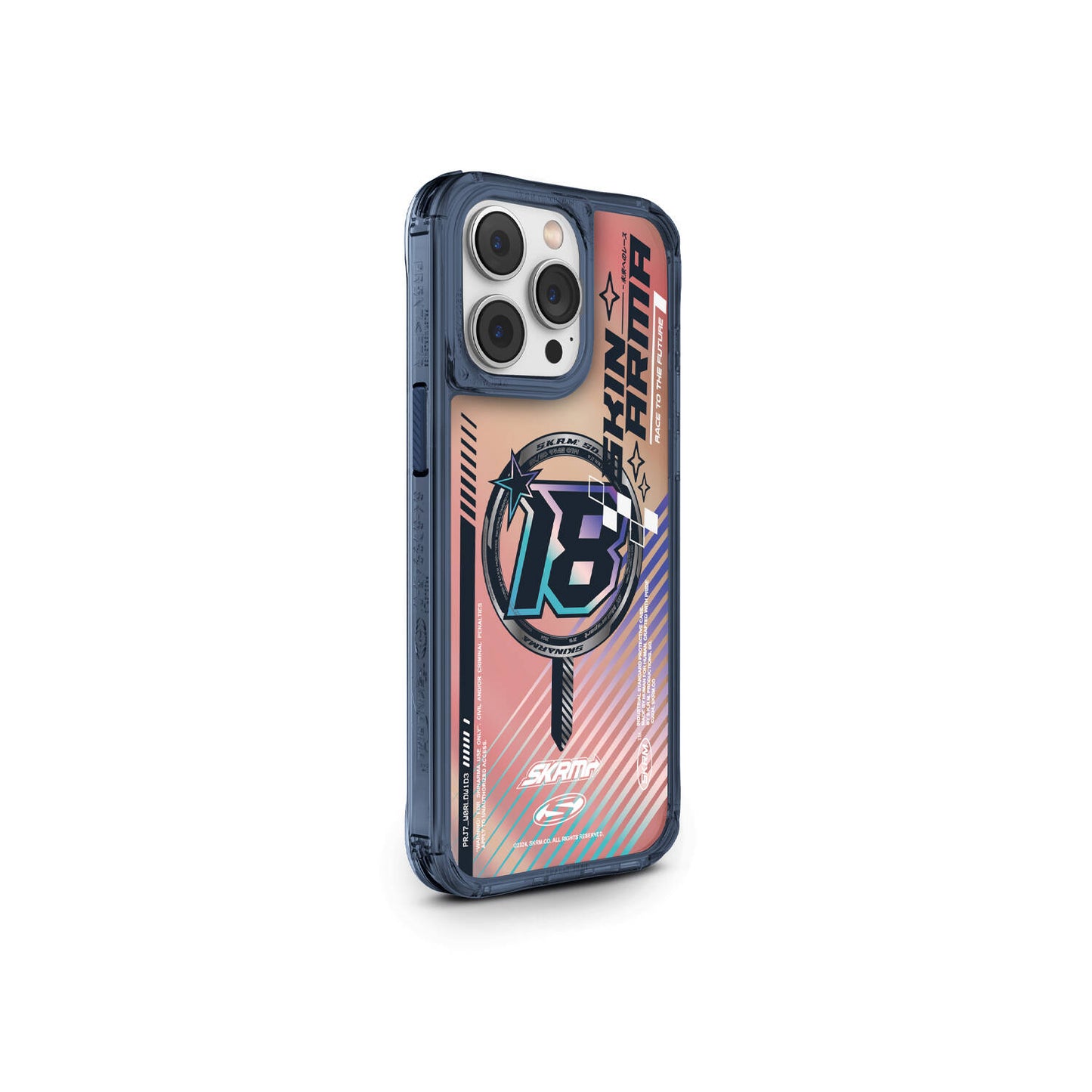 iPhone 15 Pro Uyumlu SkinArma Mag-Şarj Özellikli Sticker Yapıştırmalı Drift Kapak