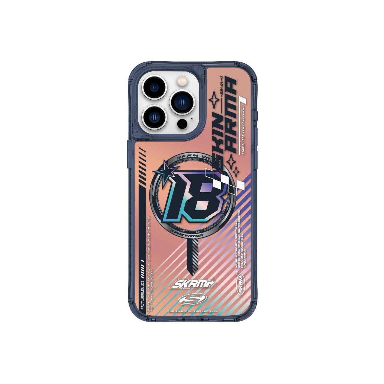 iPhone 15 Pro Uyumlu SkinArma Mag-Şarj Özellikli Sticker Yapıştırmalı Drift Kapak