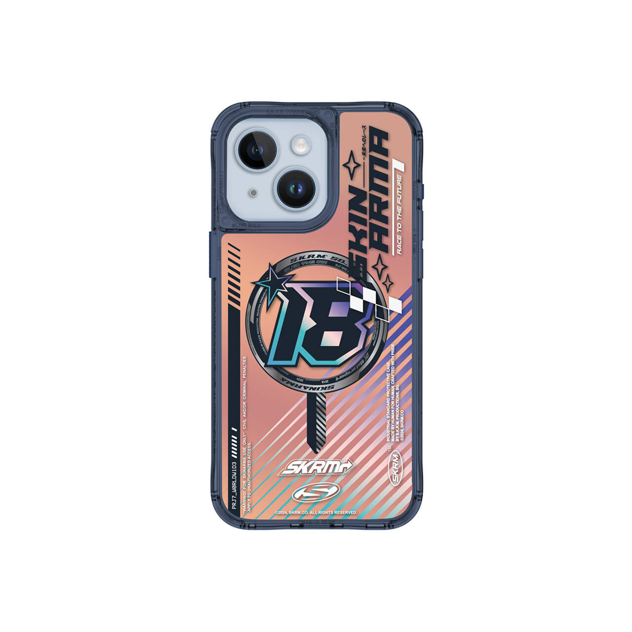 iPhone 15 Uyumlu SkinArma Magsafe Şarj Özellikli Sticker Yapıştırmalı Drift Kapak