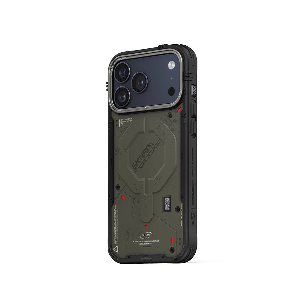 iPhone 17 Pro Max Uyumlu Kılıf Mag-Şarj Özellikli Airbag Tasarımlı Skinarma Vigor Kapak