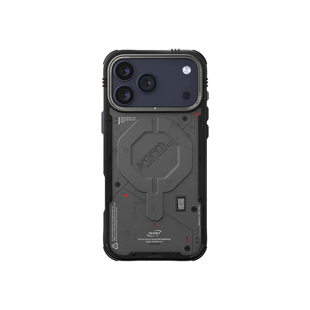 iPhone 17 Pro Max Uyumlu Kılıf Mag-Şarj Özellikli Airbag Tasarımlı Skinarma Vigor Kapak