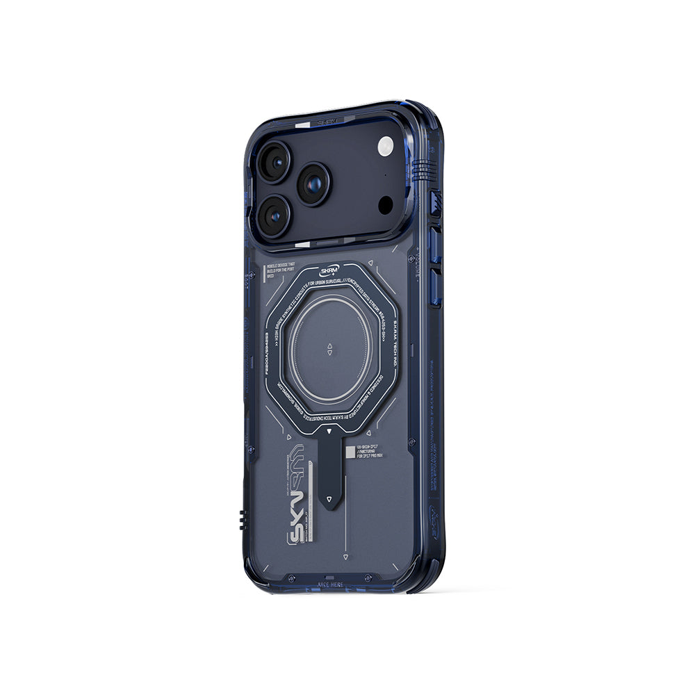 iPhone 17 Pro Max Uyumlu Kılıf SkinArma Mag-Şarj Özellikli Airbag Tasarımlı Magma Kapak