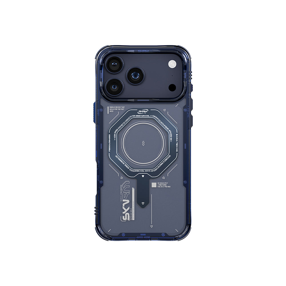 iPhone 17 Pro Max Uyumlu Kılıf SkinArma Mag-Şarj Özellikli Airbag Tasarımlı Magma Kapak