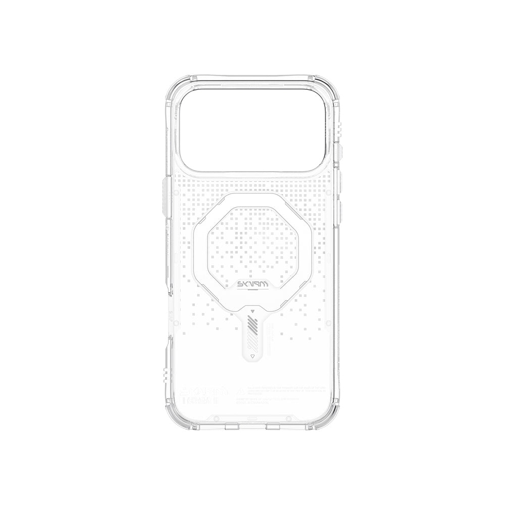 iPhone 17 Pro Uyumlu Kılıf Skinarma Mag-Şarj Özellikli IML Baskılı Holografik MYST Kapak