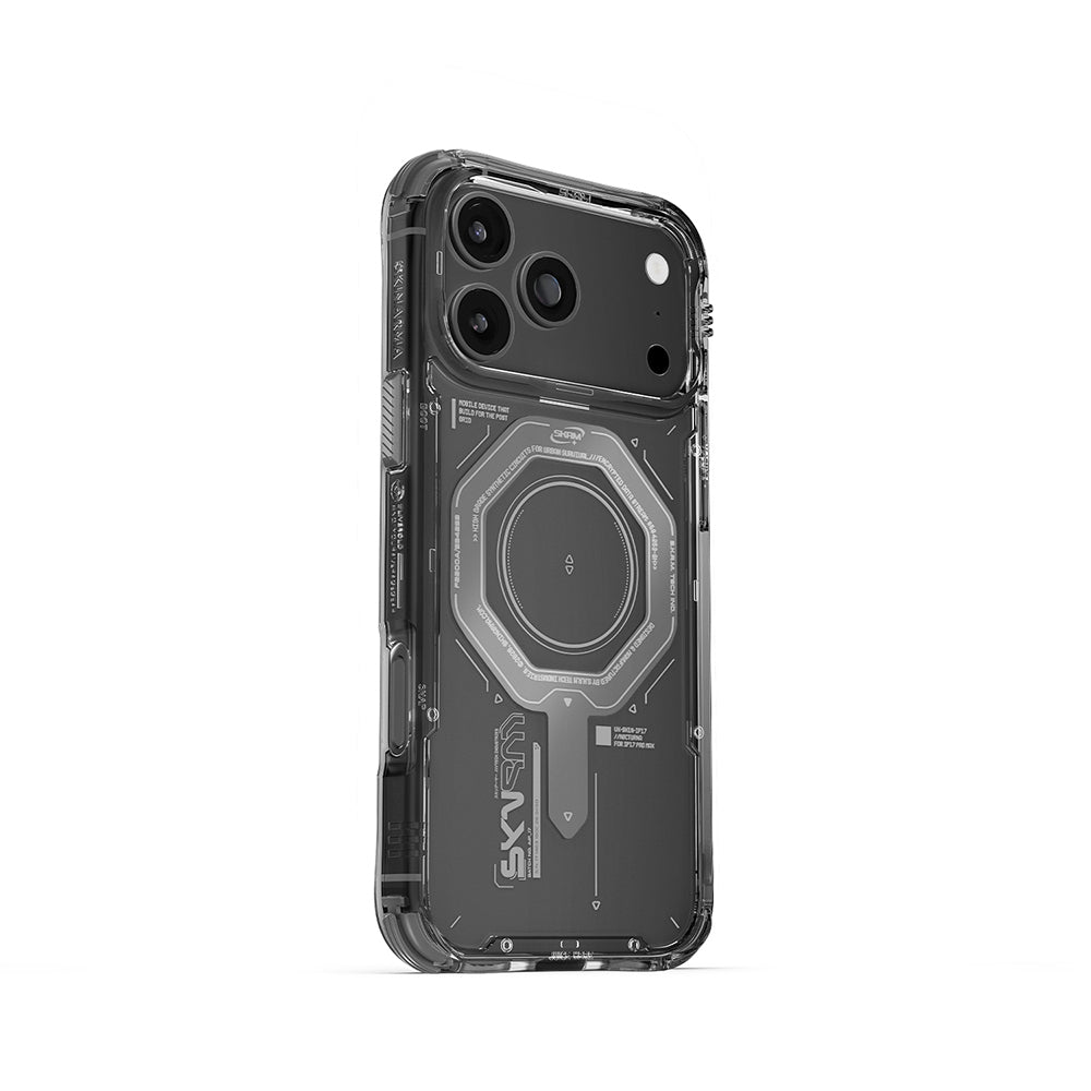 iPhone 17 Pro Max Uyumlu Kılıf SkinArma Mag-Şarj Özellikli Airbag Tasarımlı Magma Kapak