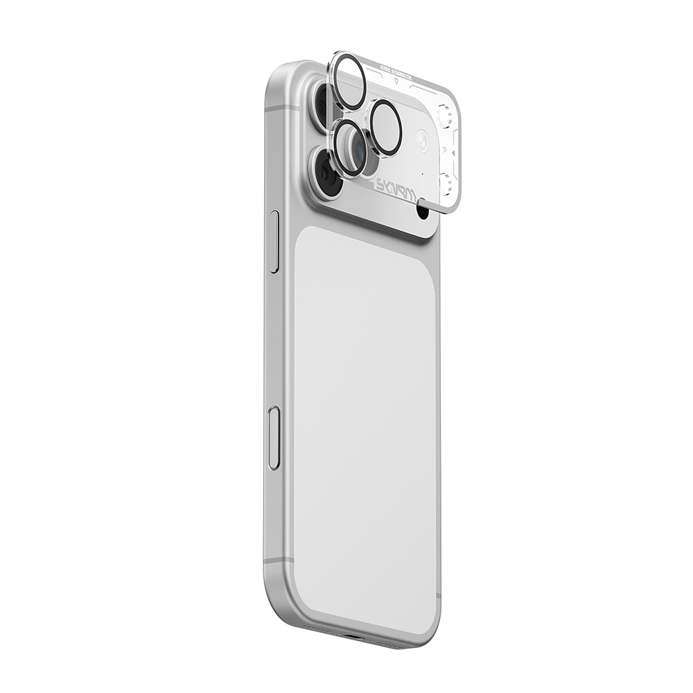 iPhone 17 Pro Uyumlu Skinarma Magma Serisi Mat Kamera Lens Koruyucu