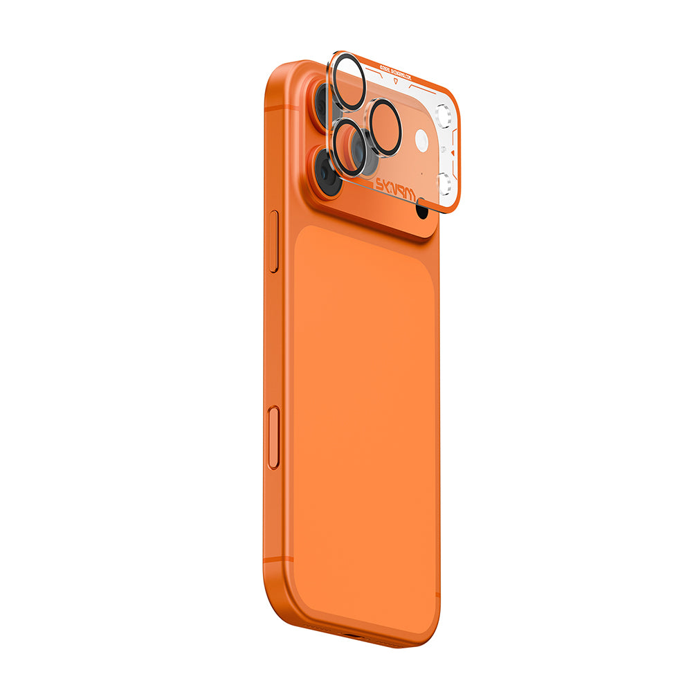 iPhone 17 Pro Uyumlu Skinarma Magma Serisi Mat Kamera Lens Koruyucu