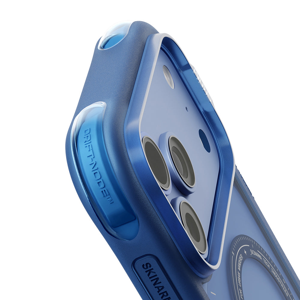 iPhone 18 Pro Uyumlu Kılıf Mag-Şarj Özellikli Airbag Tasarımlı Çıkarılabilir Lens Çerçeveli Skinarma Avion Kapak
