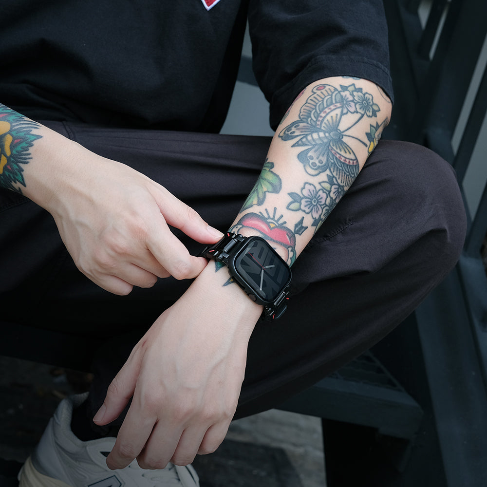 Apple Watch 10 42mm Uyumlu SkinArma Gado Sert Silikon Kasa ve Ekran Koruyucu