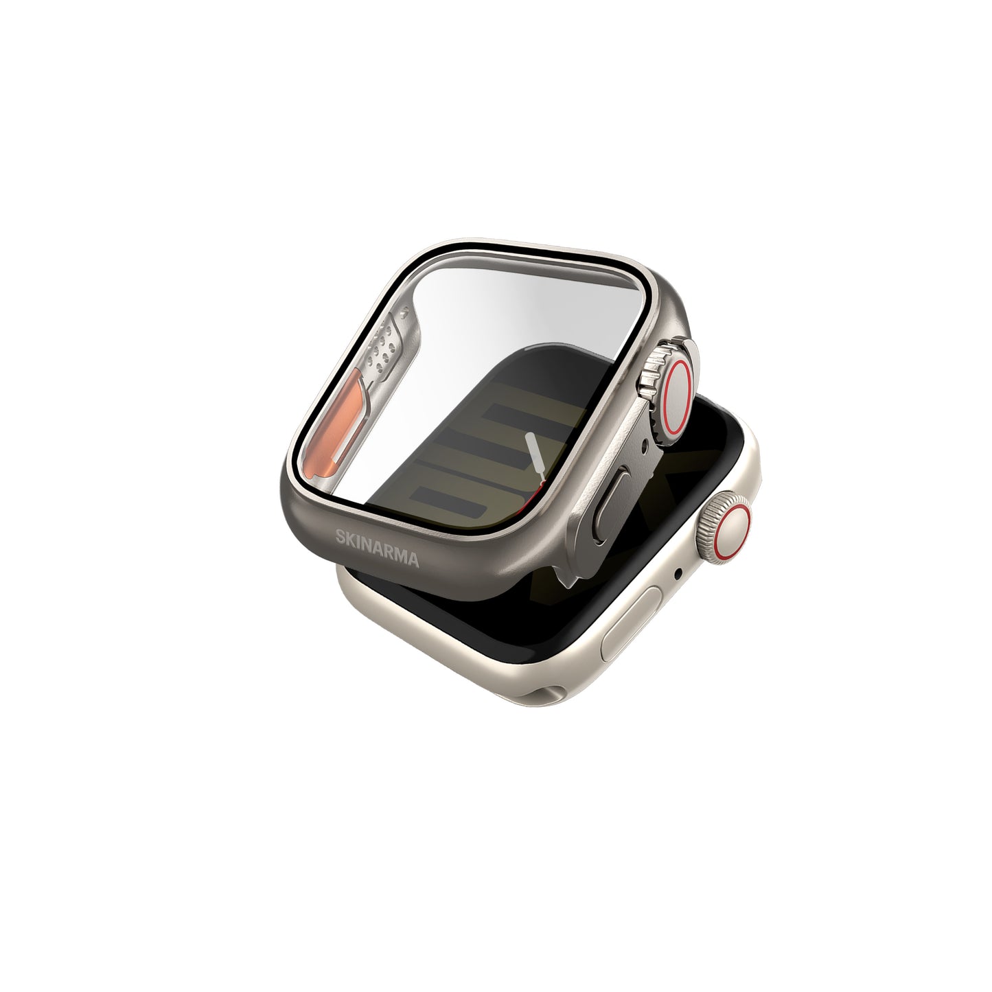 Apple Watch 40/41/44/45mm Uyumlu SkinArma Gado Pro Dijital Taç Korumalı Kasa ve Ekran Koruyucu