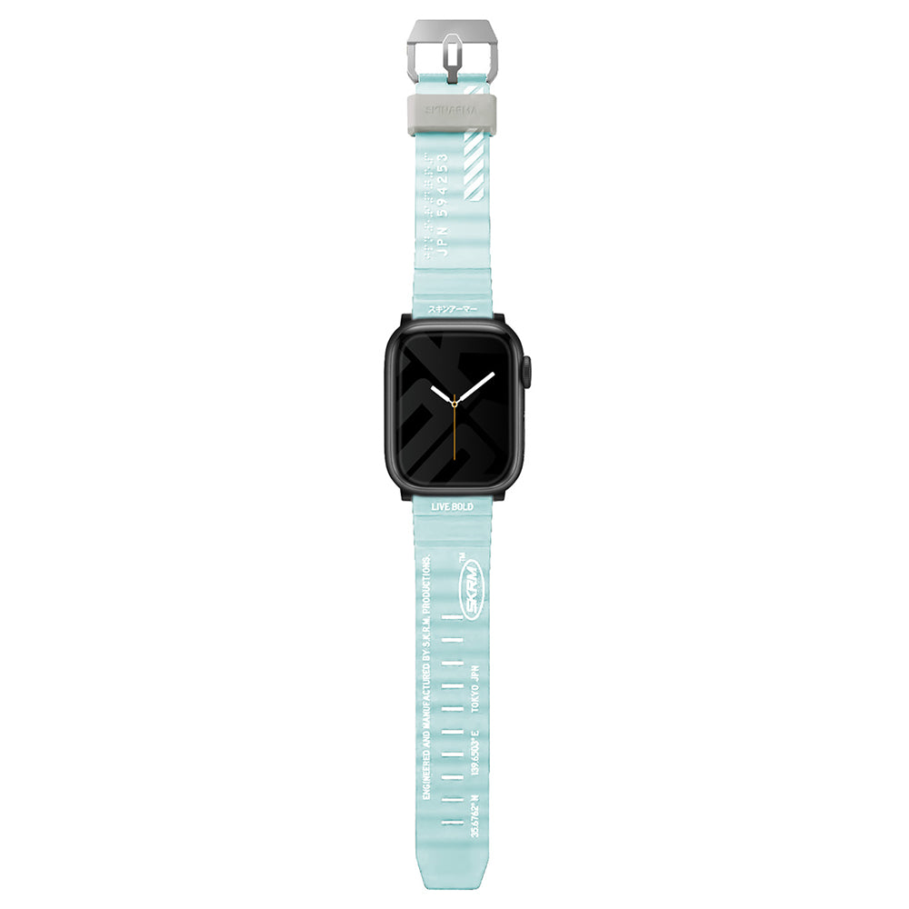 Apple Watch 42/44/45/46/49mm Uyumlu SkinArma Shokku Silikon Kordon
