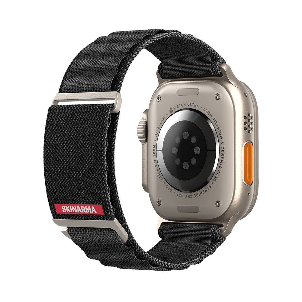 Apple Watch 42/44/45/46/49mm Uyumlu SkinArma Kobu Hasır Kordon