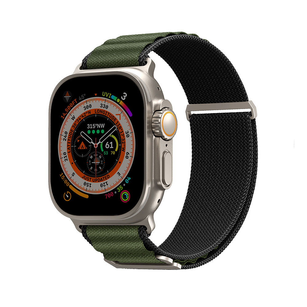 Apple Watch 42/44/45/46/49mm Uyumlu SkinArma Kobu Hasır Kordon