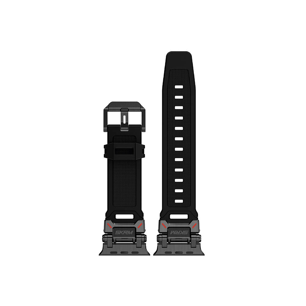 Apple Watch 42/44/45/46/49mm Compatible SkinArma Titon Series Breathable Hole Silicone Band