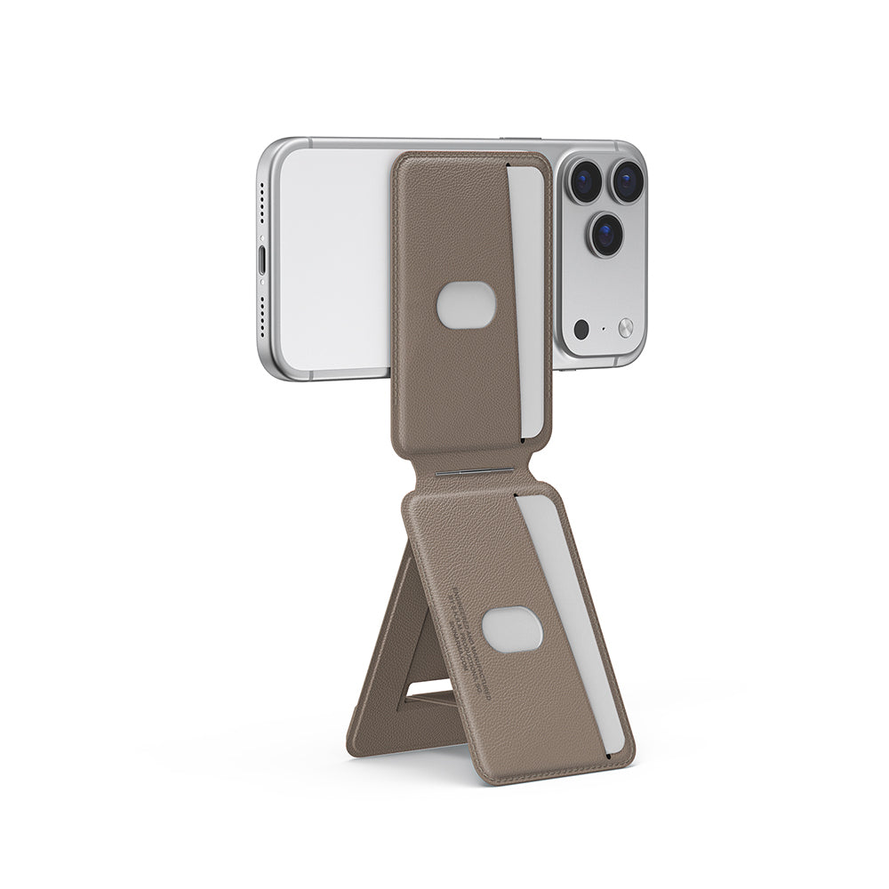 Skinarma Axis Serisi Foldable Stant Özellikli Katlanabilir Manyetik M-Safe Özellikli Deri Tasarımlı Kartlık