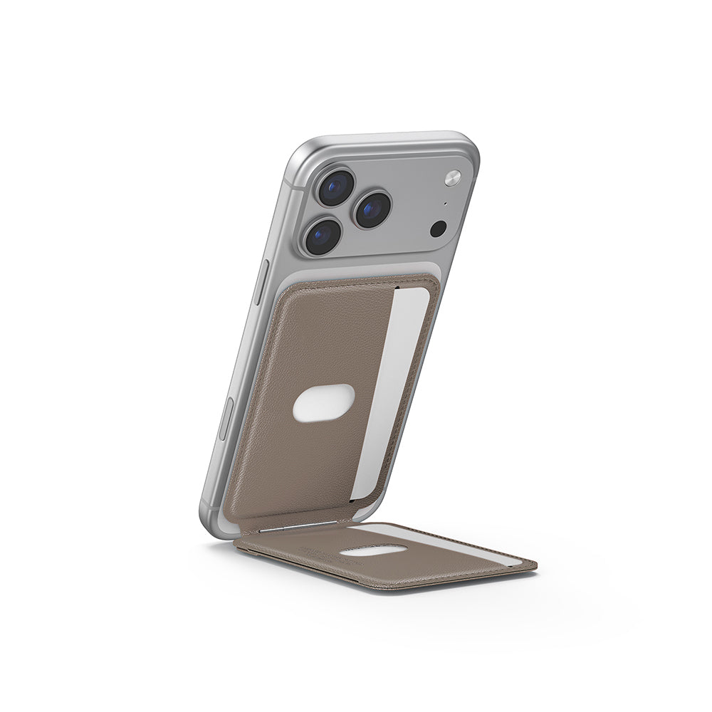 Skinarma Axis Serisi Foldable Stant Özellikli Katlanabilir Manyetik M-Safe Özellikli Deri Tasarımlı Kartlık