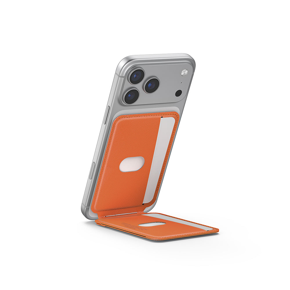 Skinarma Axis Serisi Foldable Stant Özellikli Katlanabilir Manyetik M-Safe Özellikli Deri Tasarımlı Kartlık