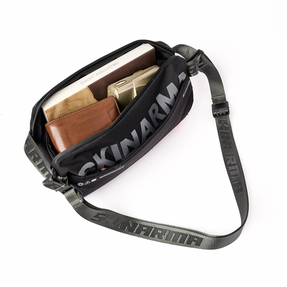 Skinarma Crossbody Fardel Shoulder&Back&Waist Designed Daily Sports Crossbody Bag