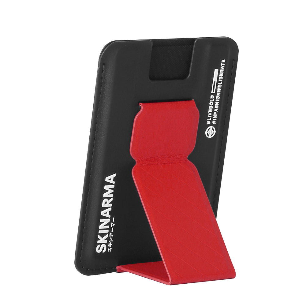 SkinArma Kado Magnetik Standlı Manyetik Tutucu Özellikli Kartlık Kredi Kartı Kimlik Sürücü Belgesi Cüzdanı