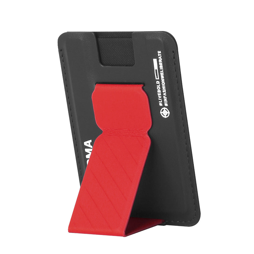 SkinArma Kado Magnetik Standlı Manyetik Tutucu Özellikli Kartlık Kredi Kartı Kimlik Sürücü Belgesi Cüzdanı