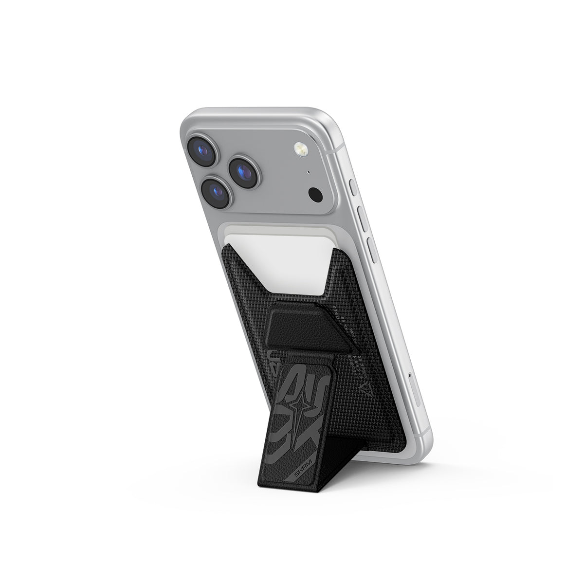 Skinarma Kado Phantom Serisi Standlı Deri Görünümlü Manyetik Kartlık