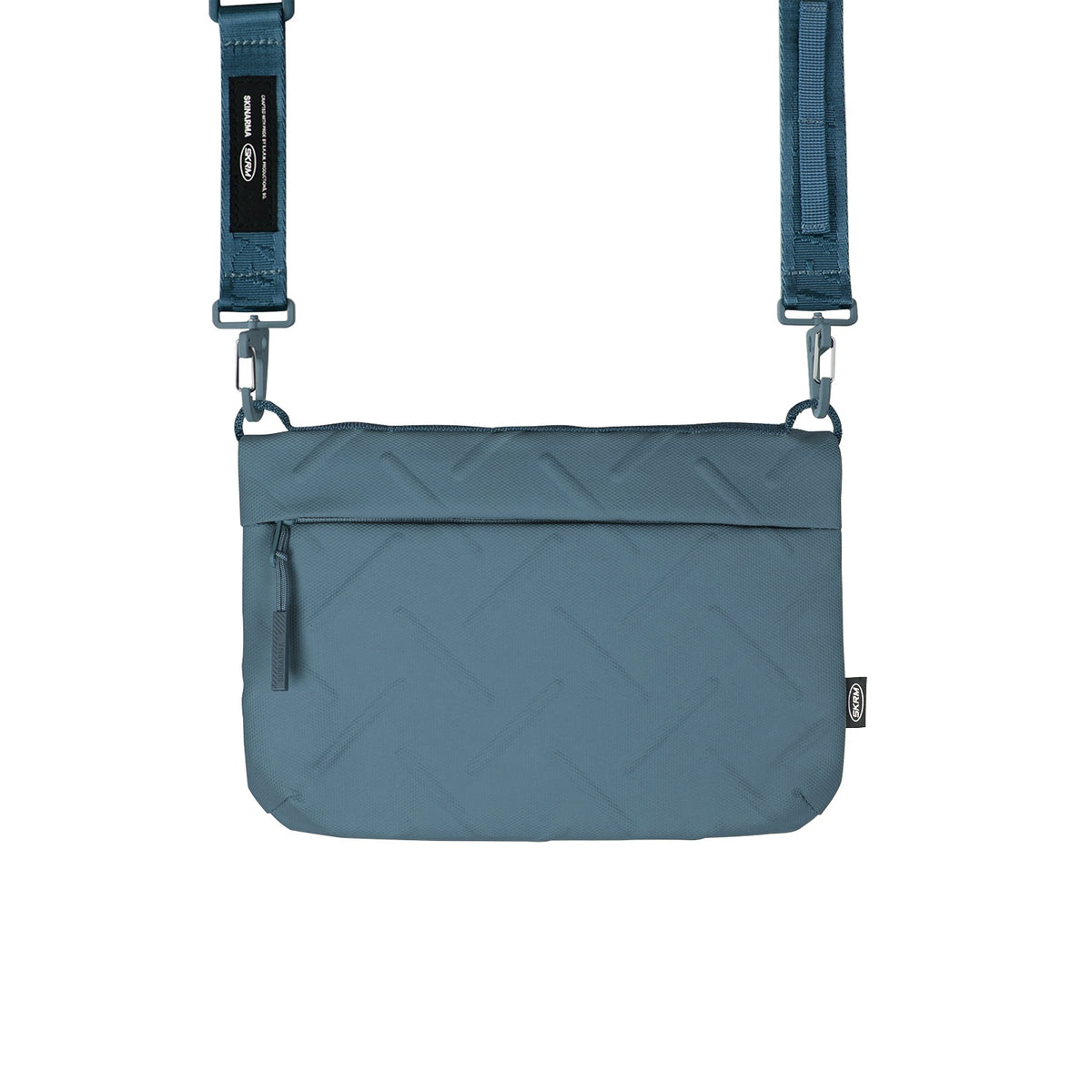 Skinarma Satchel Juno Desenli Naylon Scout Boyun Askı Kayışlı Aksesuar Çantası