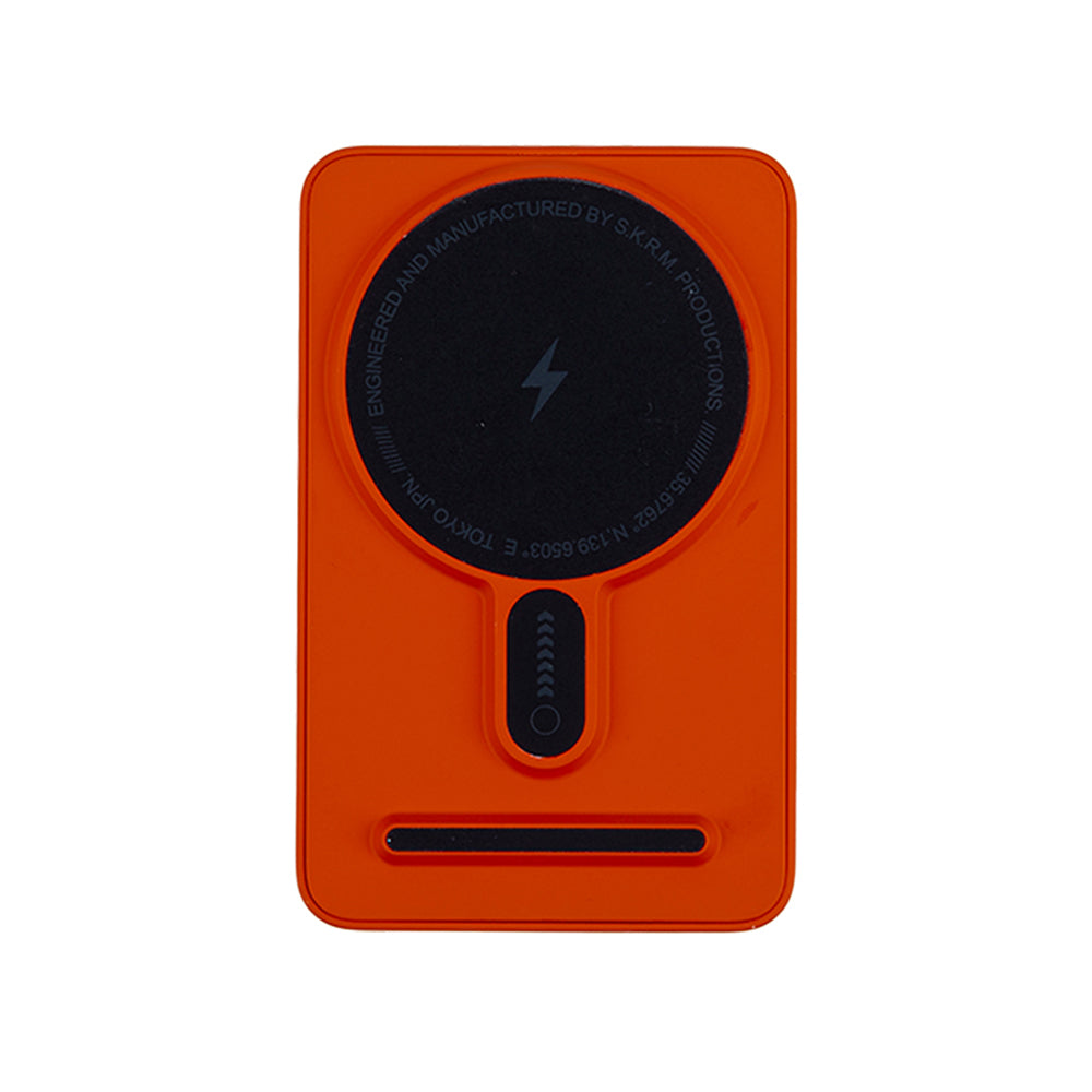 SkinArma Spunk Taşınabilir Kablosuz Mag-Şarj ve PD Hızlı Şarj Özellikli Powerbank Kablosuz 15W PD 20W 5000mAh