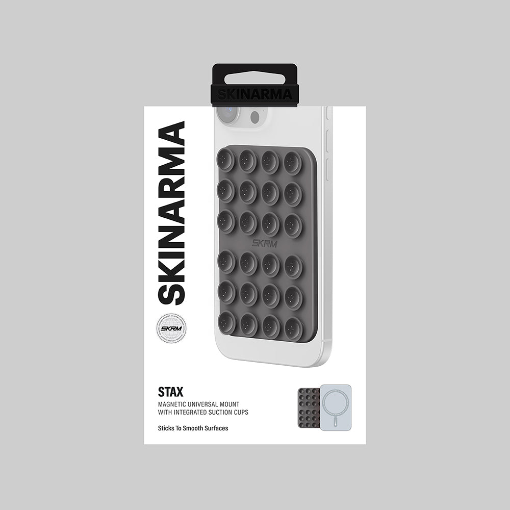 Skinarma Stax Magnetik Vakumlu Manyetik Tutucu Özellikli Ev-Araç Çok Amaçlı Fonksiyonel Telefon Tutucu