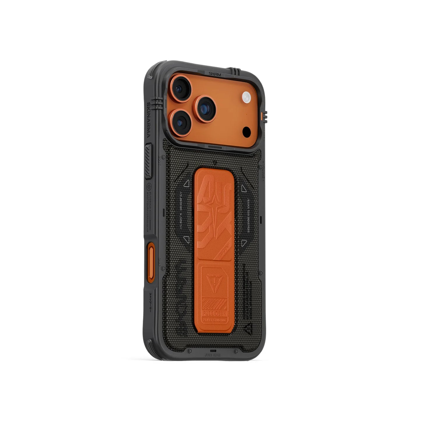 iPhone 17 Pro Max Uyumlu Kılıf SkinArma Mag-Şarj Özellikli Airbag Tasarımlı Standlı Phantom Kapak