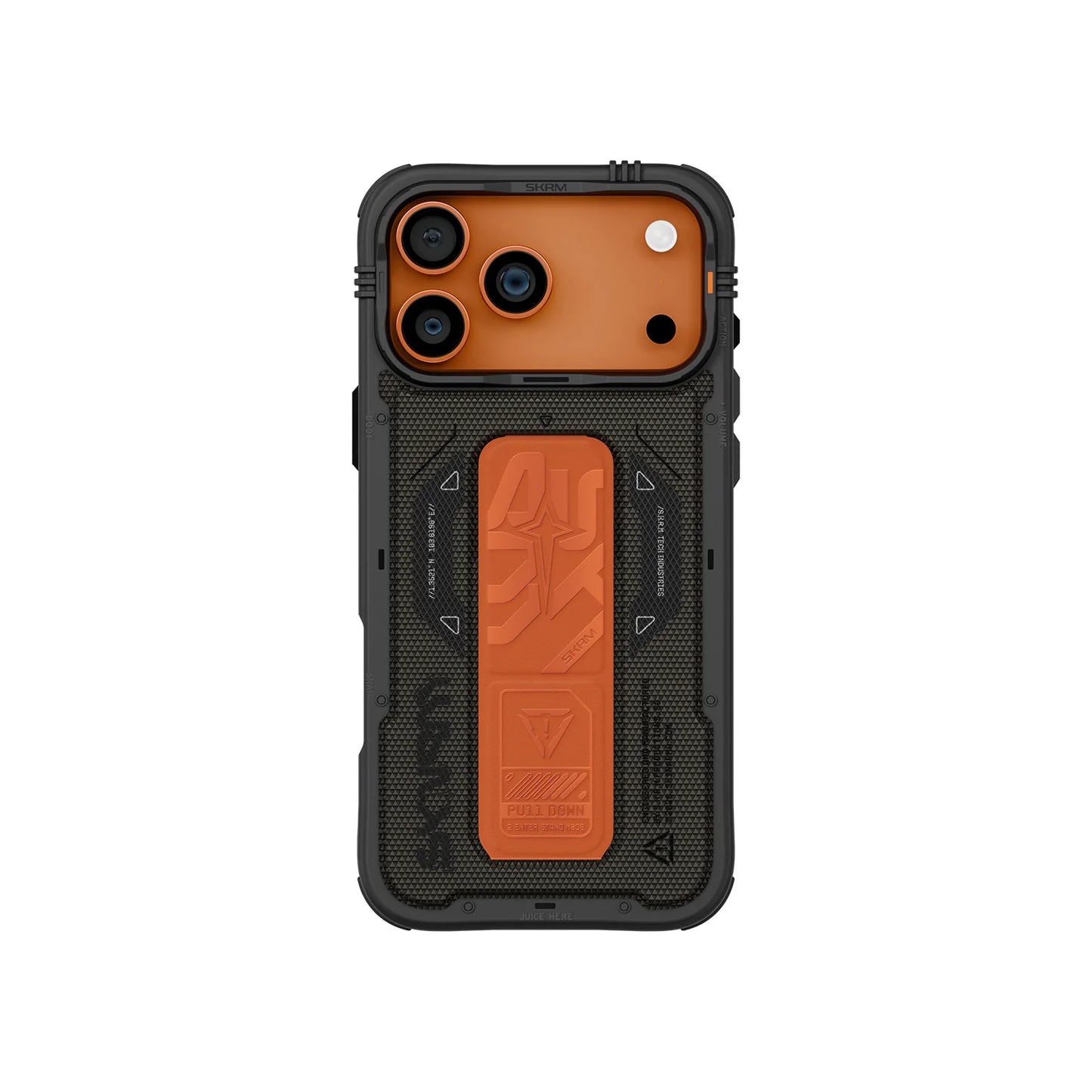 iPhone 17 Pro Max Uyumlu Kılıf SkinArma Mag-Şarj Özellikli Airbag Tasarımlı Standlı Phantom Kapak