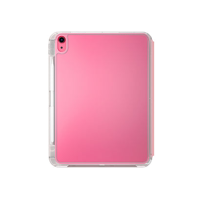 iPad 11.Nesil A16 2025 Uyumlu Kılıf Skinarma Kalemlikli Arkası Şeffaf Standlı Magnetik Zeta Kılıf