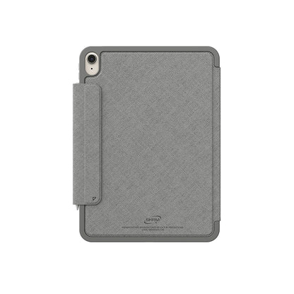 iPad Air 11 2024 M2 ile Uyumlu Kılıf Skinarma Kalemlikli Dokulu Tasarım Standlı Manyetik Trilon Kılıf