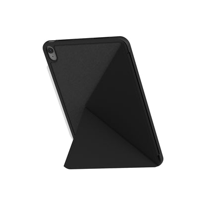 iPad Air 11 2024 M2 ile Uyumlu Kılıf Skinarma Kalemlikli Dokulu Tasarım Standlı Manyetik Trilon Kılıf
