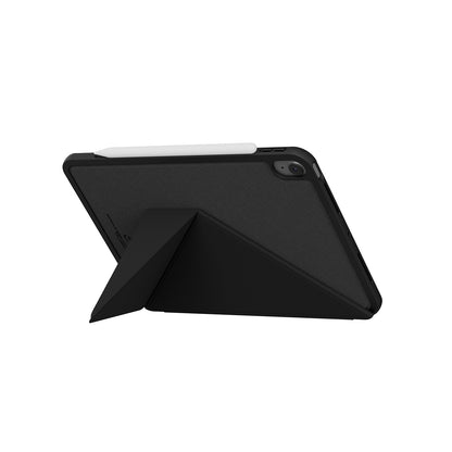 iPad Air 11 2024 M2 ile Uyumlu Kılıf Skinarma Kalemlikli Dokulu Tasarım Standlı Manyetik Trilon Kılıf